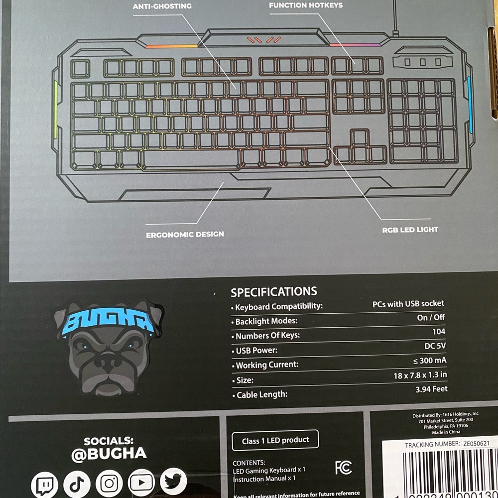 LED Gaming keyboard - Picture 4 of 5